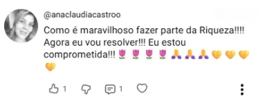Depoimento módulo Gerar