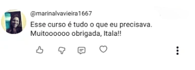Depoimento módulo Gerir