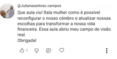 Depoimento módulo Gerir
